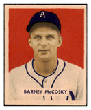 1949 Bowman Baseball #203 Barney McCosky A's EX 501778