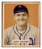 1949 Bowman Baseball #222 Alex Kellner A's NR-MT 501801