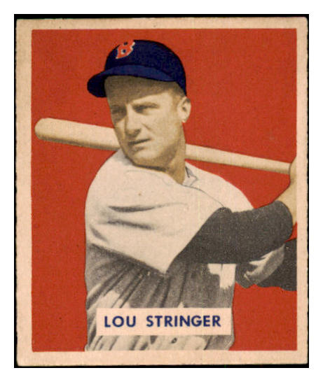 1949 Bowman Baseball #183 Lou Stringer Red Sox NR-MT 501804