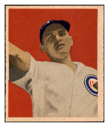 1949 Bowman Baseball #038 Emil Verban Cubs NR-MT 501819
