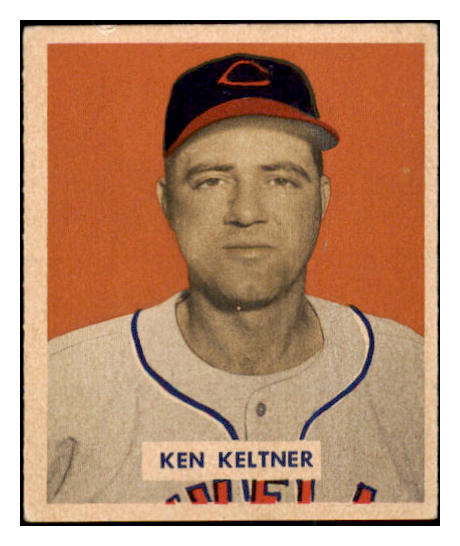 1949 Bowman Baseball #125 Ken Keltner Indians NR-MT 501823