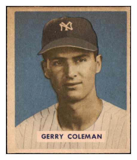 1949 Bowman Baseball #225 Jerry Coleman Yankees EX-MT 501830
