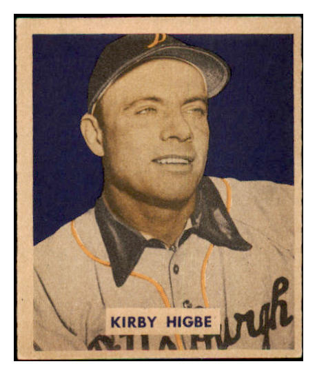 1949 Bowman Baseball #215 Kirby Higbe Pirates EX-MT 501832