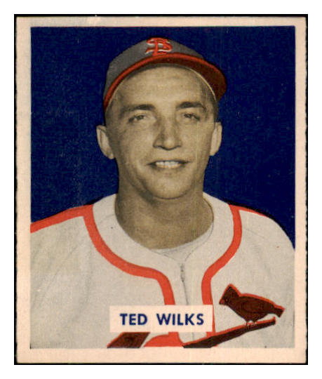 1949 Bowman Baseball #137 Ted Wilks Cardinals NR-MT 501843