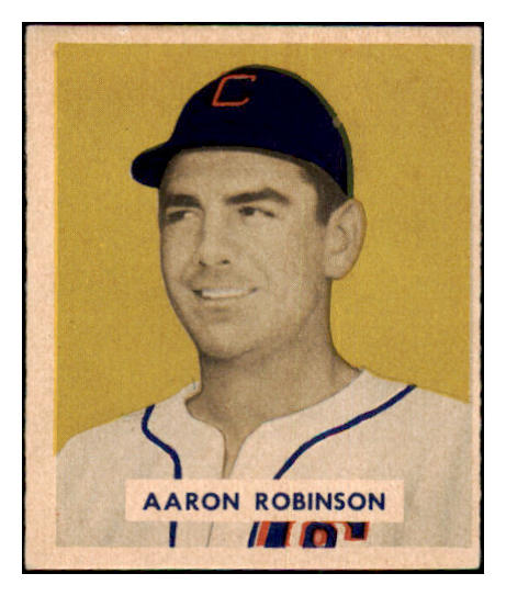 1949 Bowman Baseball #133 Aaron Robinson Tigers EX-MT 501881