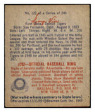 1949 Bowman Baseball #122 George Vico Tigers EX-MT 501883