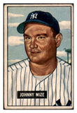 1951 Bowman Baseball #050 Johnny Mize Yankees VG 501917