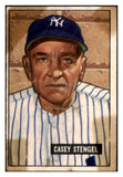 1951 Bowman Baseball #181 Casey Stengel Yankees Poor 501918