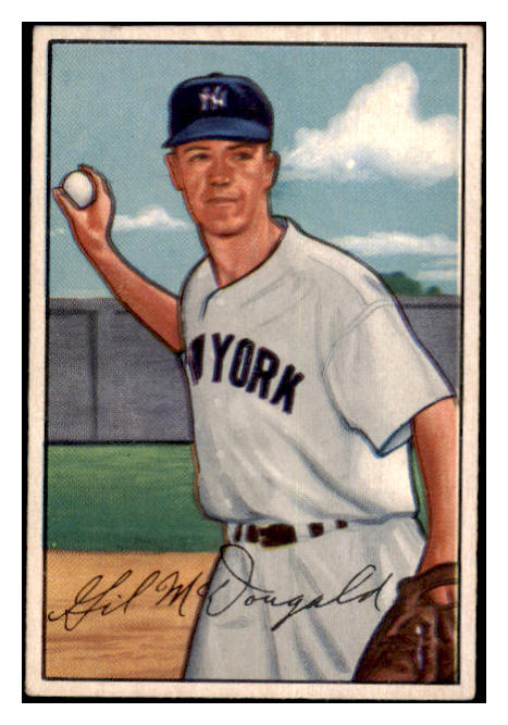 1952 Bowman Baseball #033 Gil McDougald Yankees EX+/EX-MT 501922