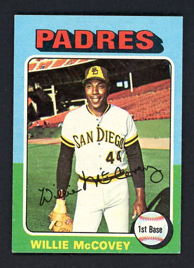 1975 Topps Mini Baseball #450 Willie McCovey Padres NR-MT 501935