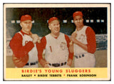 1958 Topps Baseball #386 Frank Robinson Ed Bailey VG-EX 501939