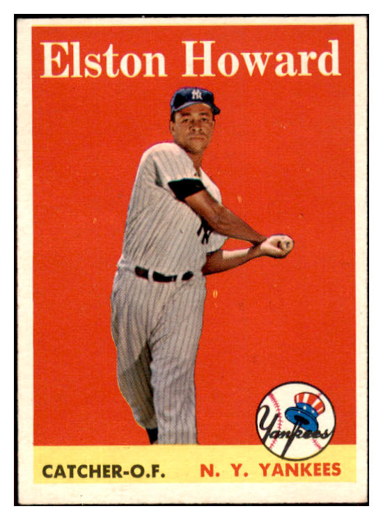 1958 Topps Baseball #275 Elston Howard Yankees EX 501946