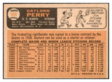 1966 Topps Baseball #598 Gaylord Perry Giants EX 501949