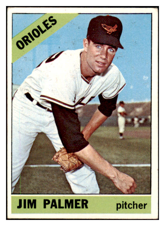 1966 Topps Baseball #126 Jim Palmer Orioles VG-EX 501953