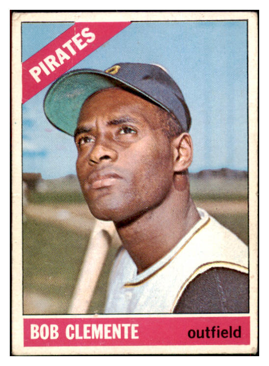 1966 Topps Baseball #300 Roberto Clemente Pirates GD-VG 501958