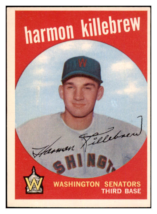 1959 Topps Baseball #515 Harmon Killebrew Senators VG 501965