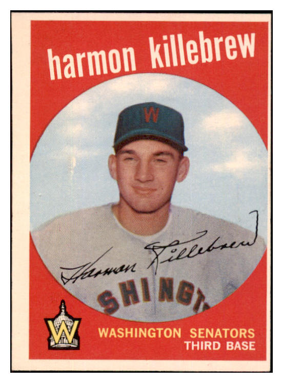 1959 Topps Baseball #515 Harmon Killebrew Senators EX 501966