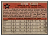 1958 Topps Baseball #482 Ernie Banks A.S. Cubs EX-MT 501971