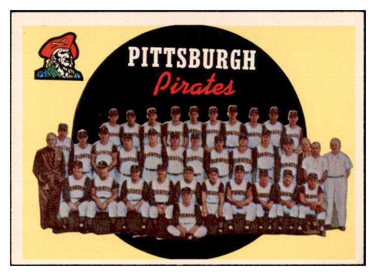 1959 Topps Baseball #528 Pittsburgh Pirates Team EX-MT 501999