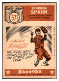 1959 Topps Baseball #571 Warren Spahn A.S. Braves VG-EX 502000