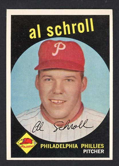 1959 Topps Baseball #546 Al Schroll Phillies NR-MT 502014