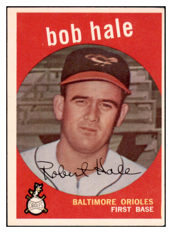 1959 Topps Baseball #507 Bob Hale Orioles EX-MT 502018