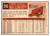 1959 Topps Baseball #516 Mike Garcia Indians EX-MT 502021