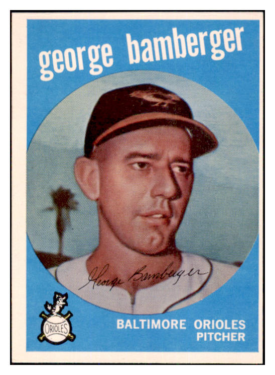 1959 Topps Baseball #529 George Bamberger Orioles EX-MT 502022