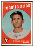 1959 Topps Baseball #537 Rodolfo Arias White Sox EX-MT 502023