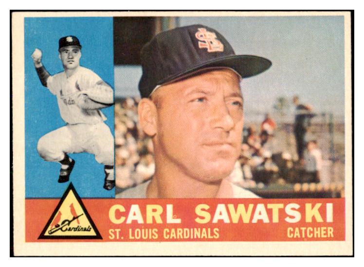 1960 Topps Baseball #545 Carl Sawatski Cardinals EX-MT 502043