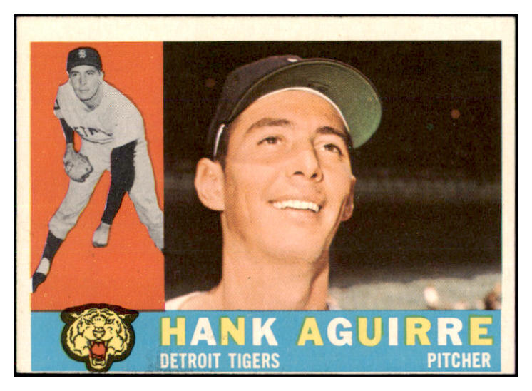 1960 Topps Baseball #546 Hank Aguirre Tigers EX-MT 502044