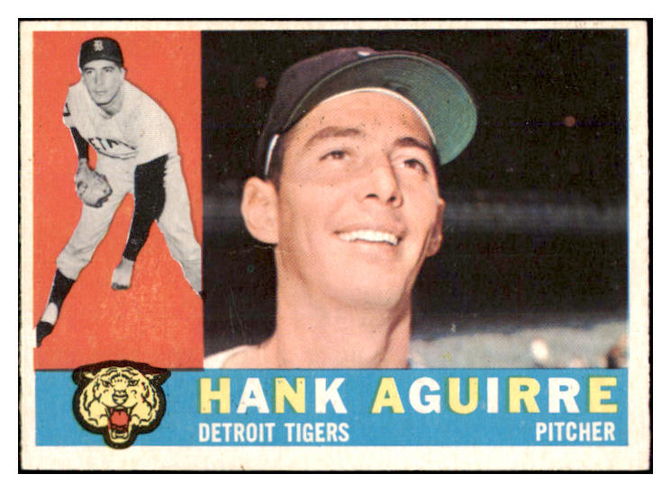 1960 Topps Baseball #546 Hank Aguirre Tigers EX-MT 502045