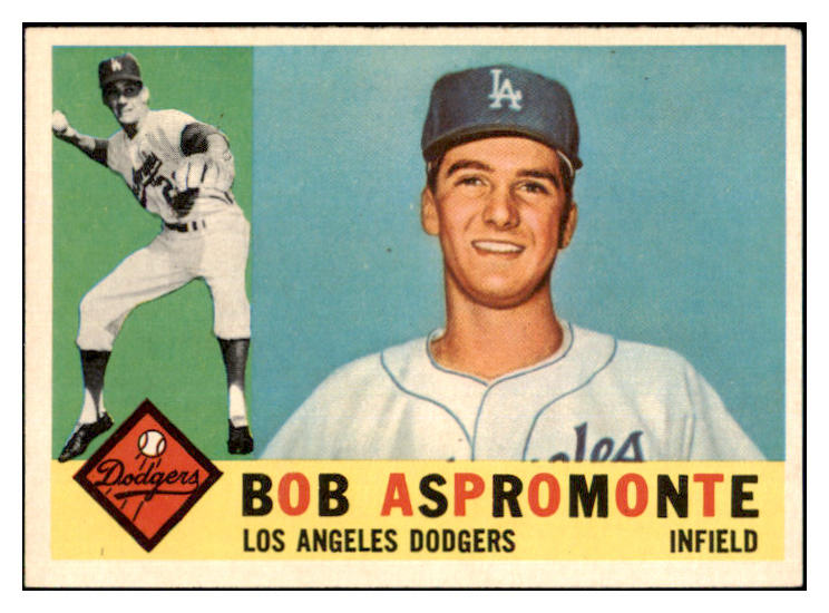 1960 Topps Baseball #547 Bob Aspromonte Dodgers EX-MT 502047