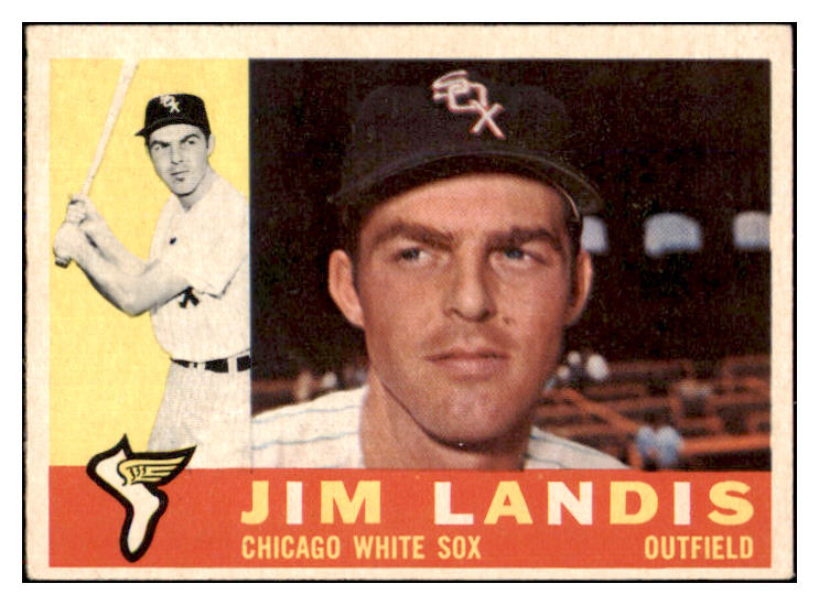 1960 Topps Baseball #550 Jim Landis White Sox EX-MT 502052