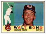 1960 Topps Baseball #552 Walt Bond Indians NR-MT 502055