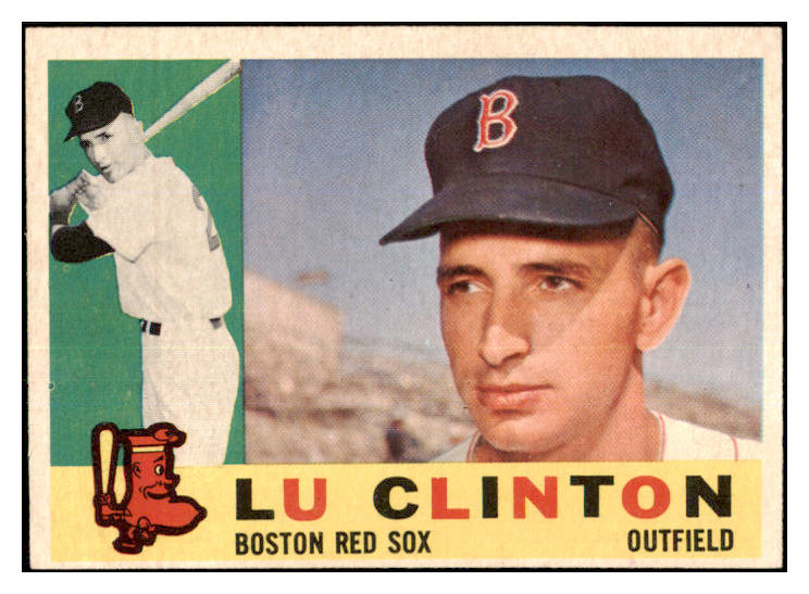 1960 Topps Baseball #533 Lou Clinton Red Sox EX-MT 502058