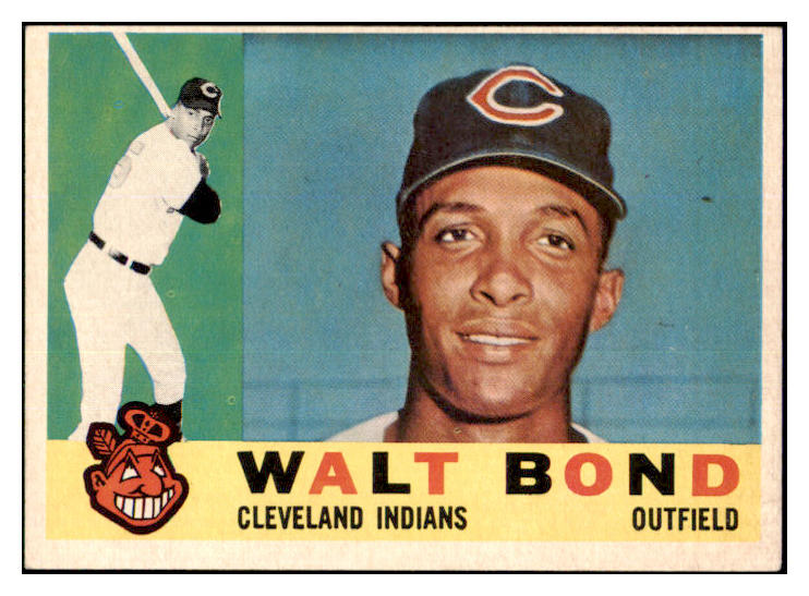 1960 Topps Baseball #552 Walt Bond Indians EX-MT 502073