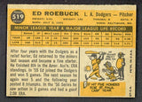 1960 Topps Baseball #519 Ed Roebuck Dodgers NR-MT 502077