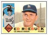 1960 Topps Baseball #519 Ed Roebuck Dodgers EX-MT 502078