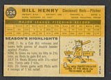 1960 Topps Baseball #524 Bill Henry Reds EX-MT 502085