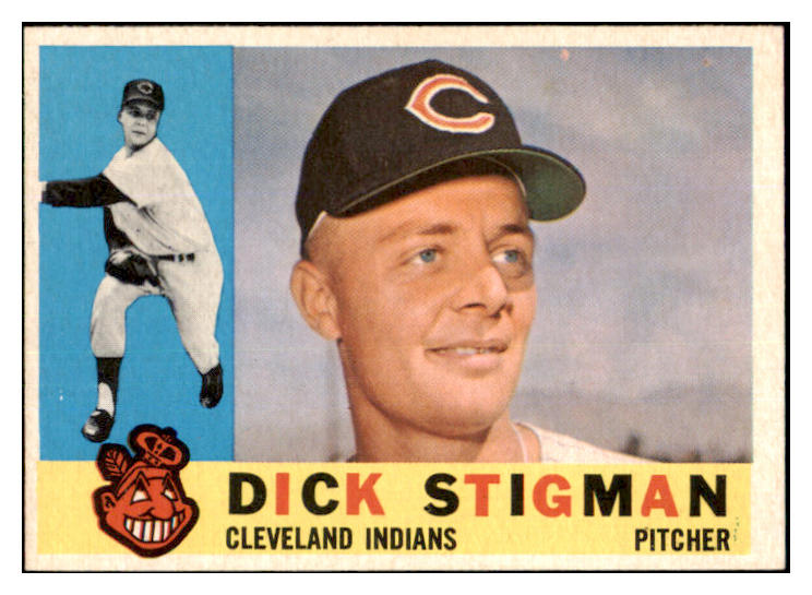 1960 Topps Baseball #507 Dick Stigman Indians NR-MT 502097