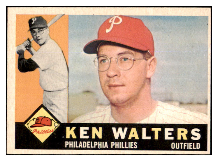 1960 Topps Baseball #511 Ken Walters Phillies NR-MT 502100