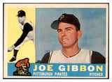 1960 Topps Baseball #512 Joe Gibbon Pirates EX-MT 502102