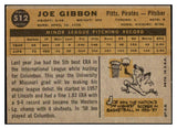 1960 Topps Baseball #512 Joe Gibbon Pirates EX-MT 502102