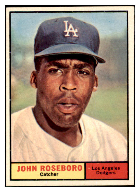 1961 Topps Baseball #363 John Roseboro Dodgers EX-MT 502119
