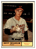 1961 Topps Baseball #545 Hoyt Wilhelm Orioles EX-MT 502124