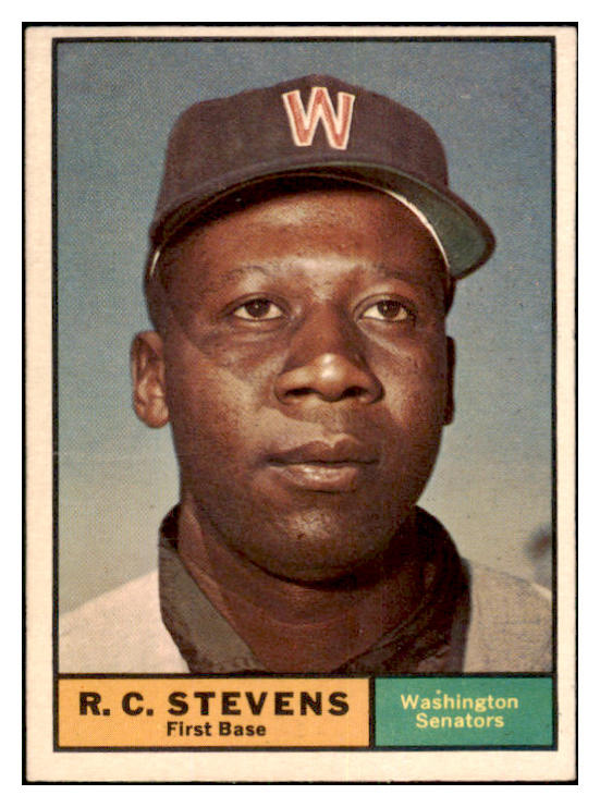 1961 Topps Baseball #526 R.C. Stevens Senators EX-MT 502136