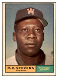 1961 Topps Baseball #526 R.C. Stevens Senators EX-MT 502136