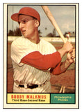 1961 Topps Baseball #530 Bobby Malkmus Phillies EX-MT 502139