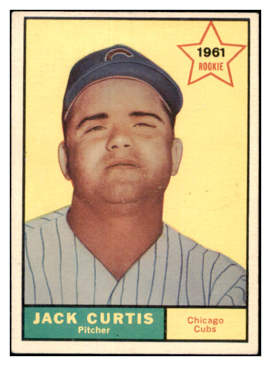 1961 Topps Baseball #533 Jack Curtis Cubs EX-MT 502142